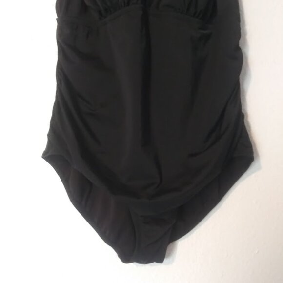 Time and True women's size 2X (20W-22W) black swimsuit - Picture 3 of 12